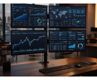 Mozos MS04 uchwyt VESA do 4 monitorów 17–32” - 1487242 - zdjęcie 4